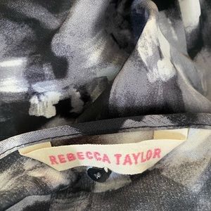 Rebecca Taylor silk dressy blouse